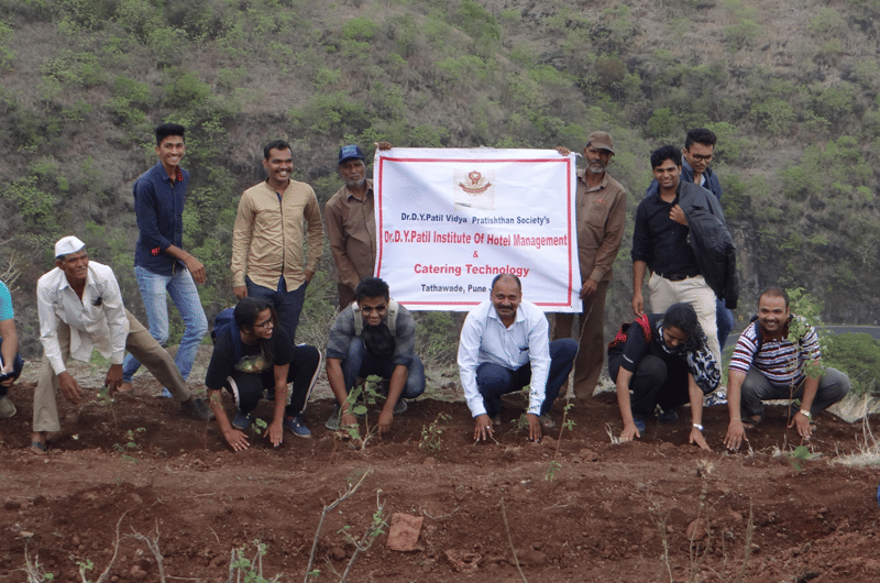 Dr. D.Y. Patil School of Hospitality and Tourism Tathawade Tree Plantation photo 3